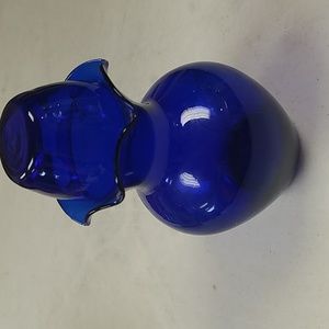 Cobalt blue vase, jar